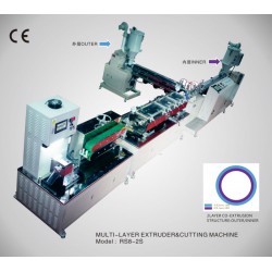 化妝品軟管雙層擠出機