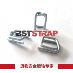 BSTSTRAP金屬沖壓式回形扣鋼絲鍍鋅環形打包扣32mm