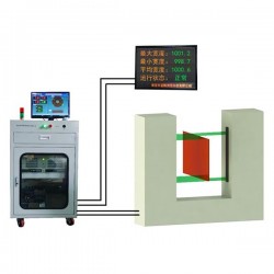 那曲定制測寬儀 鋼板測寬儀布局中厚板智能檢測 藍鵬廠家