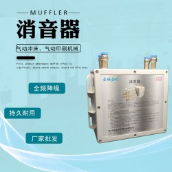 供應PE膜全自動整列收縮包裝機消音器 氣缸氣動消聲器