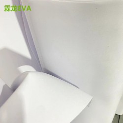 霖龍環保50度白色EVA泡棉防水板卷材生產廠家