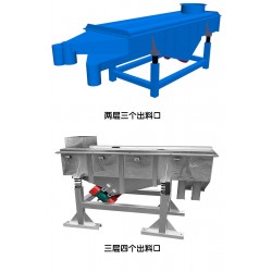 電動篩選機山楂 藍莓大小*篩分直線篩